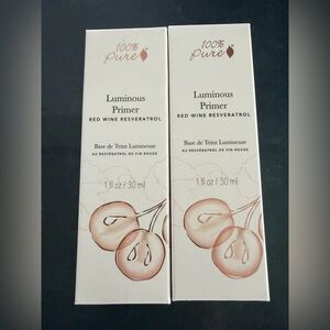 100% pure luminous primer red wine resveratrol.pack of 2